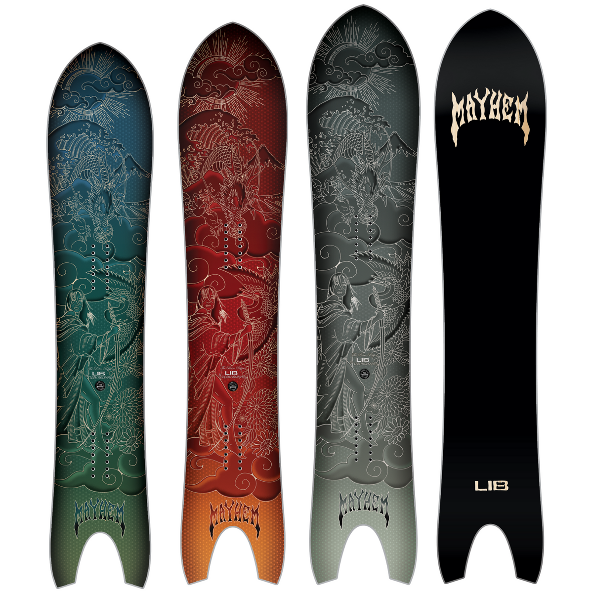 Lib Tech Mayhem Retro Ripper Snowboard 2025 - Men's - product image 4