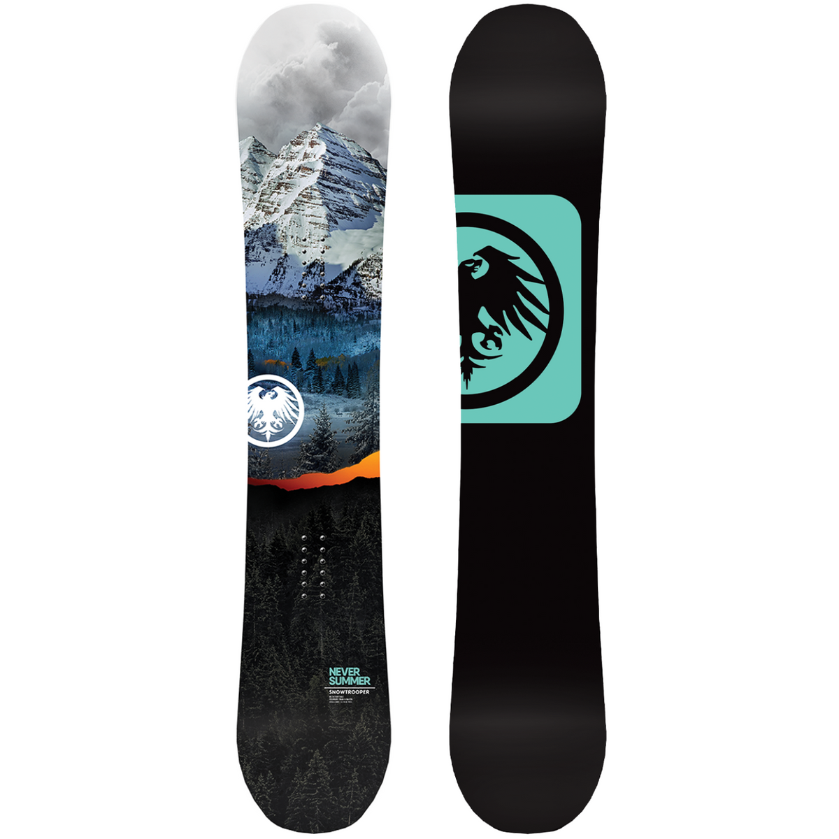 Never Summer Snowtrooper X Snowboard 2025 - Men's Wide - product image 1