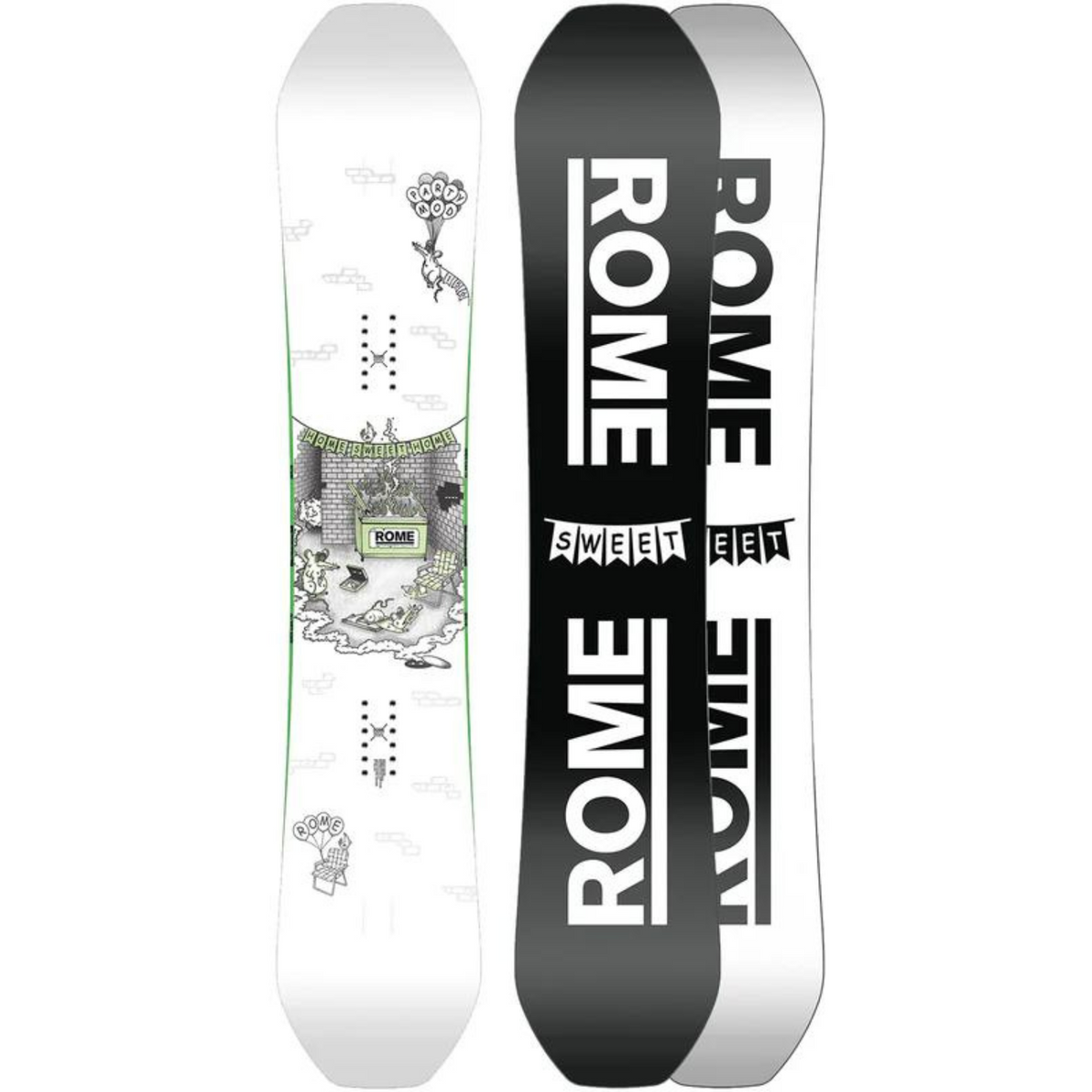 Rome Party Mod Snowboard 2025 - Men's - product image 1