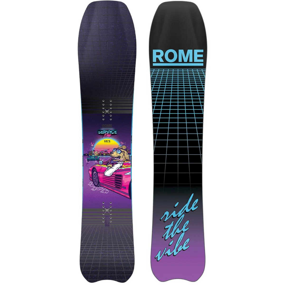 Rome Service Dog Snowboard 2025 - Men's - product image 1