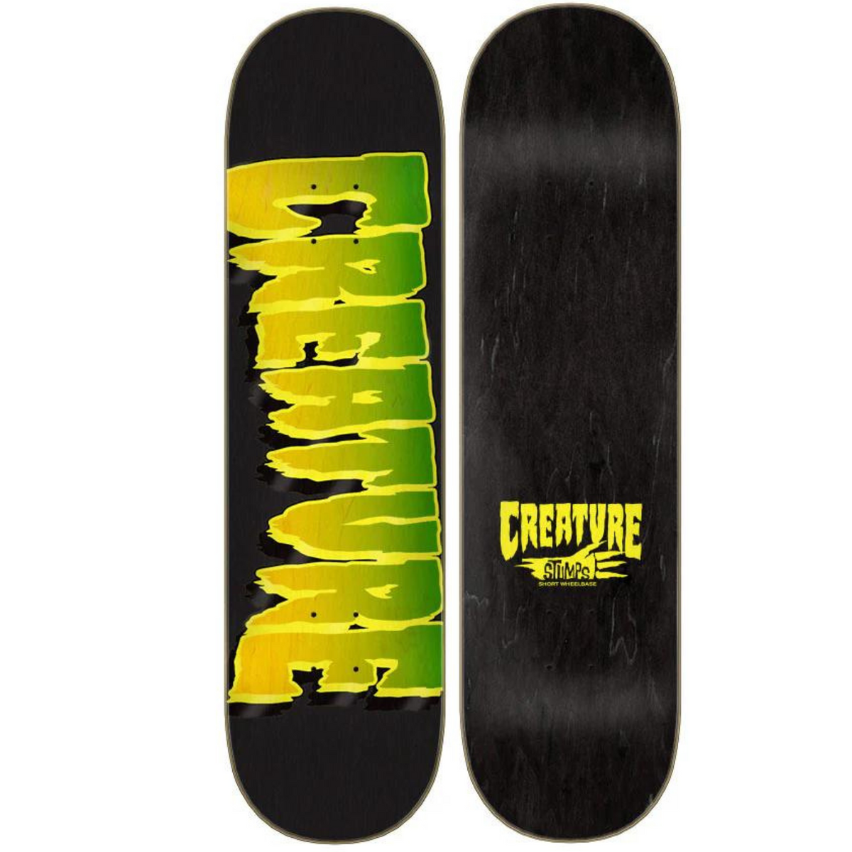 Creature Logo Outline Stumps Skateboard Deck - product image 1