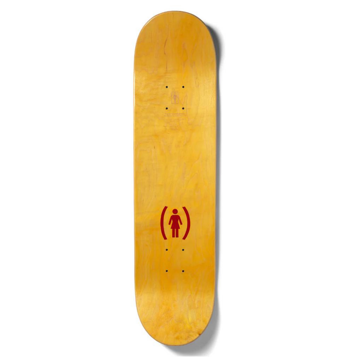 Girl Malto Tuesday (Red) Skateboard Deck - product image 2