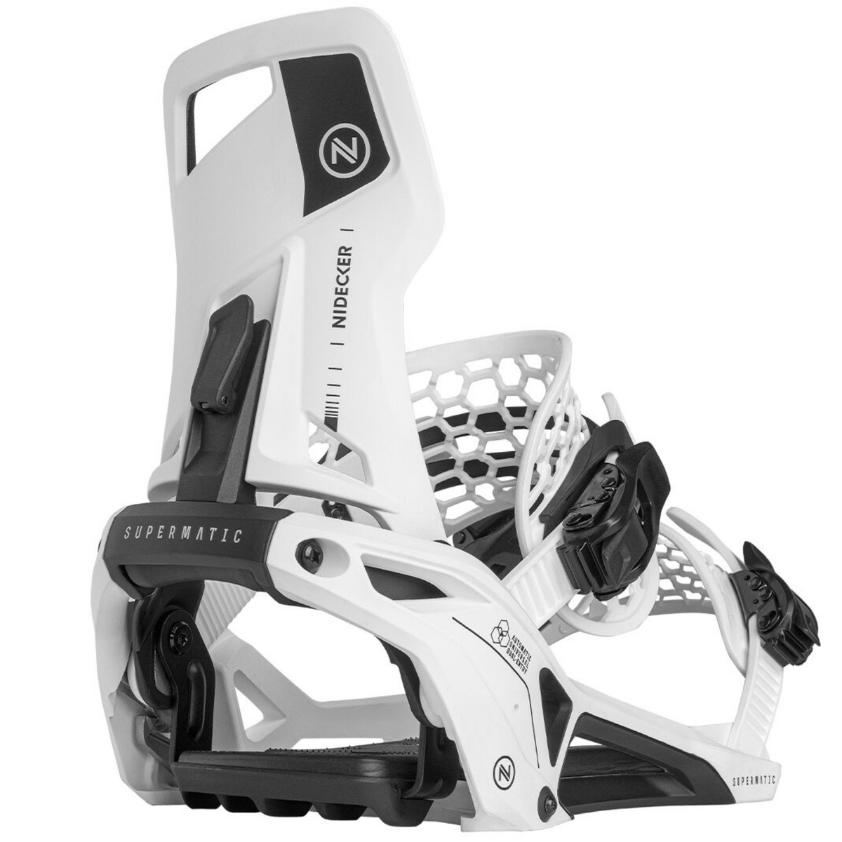 Nidecker Supermatic 2024 - Unisex Snowboard Bindings - product image 1