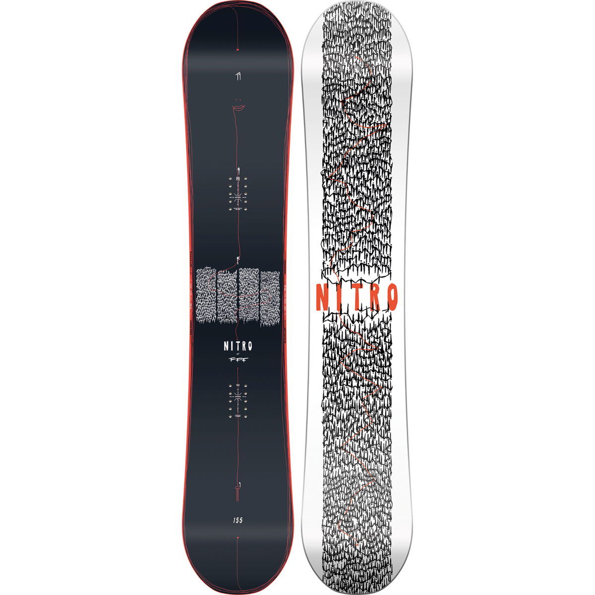 Nitro T1 x FFF 2024 - Men's Snowboard - product image 1