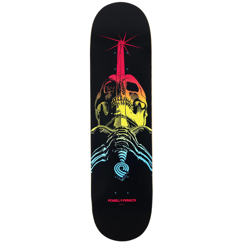 Powell Peralta Skull & Sword Skateboard Deck Colby fade