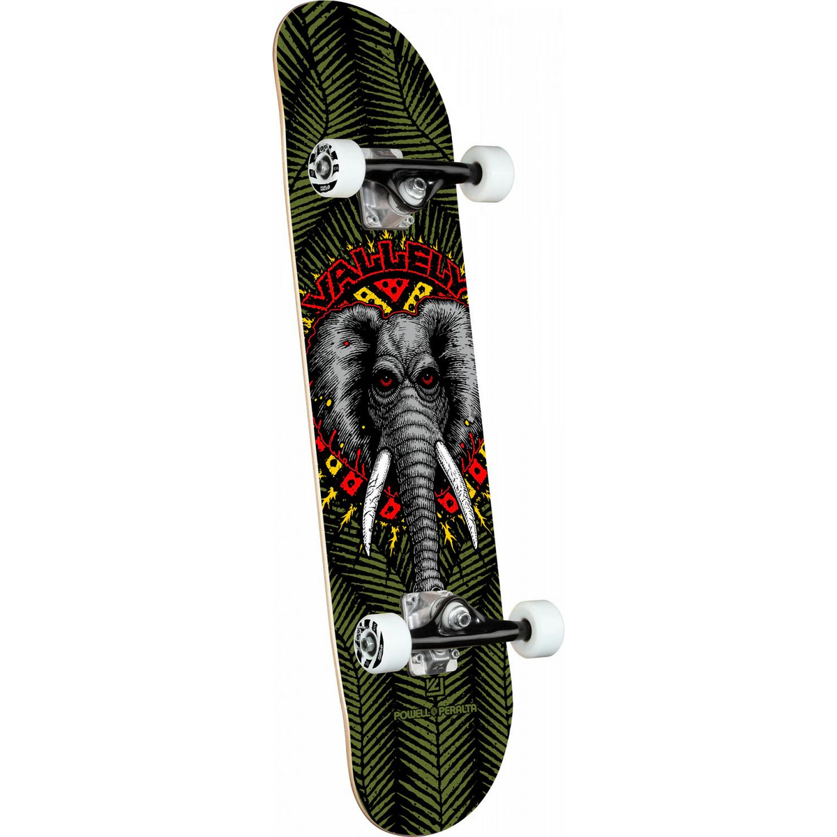 Powell Vallely Elephant Olive Complete Skateboard 8.25 x 31.95 - product image 1
