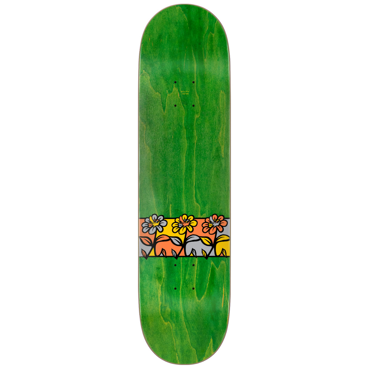 Santa Cruz Delfino Flower Crew Pro Skateboard Deck - product image 2