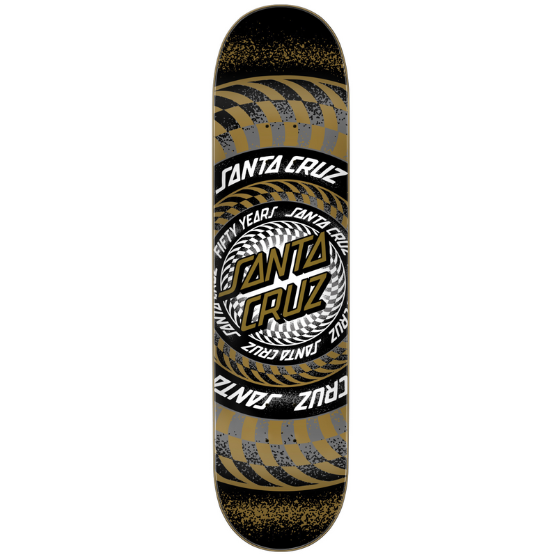 Santa Cruz Infinite Ringed Dot 7 Ply Birch Skateboard Deck