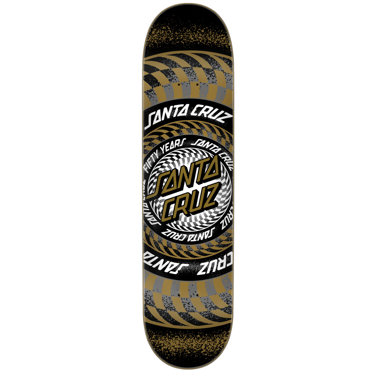 Santa Cruz Infinite Ringed Dot 7 Ply Birch Skateboard Deck - product image 1