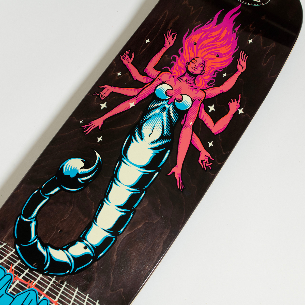 Santa Cruz Johnson Danger Zone 2 Shaped Skateboard Deck - product image 3