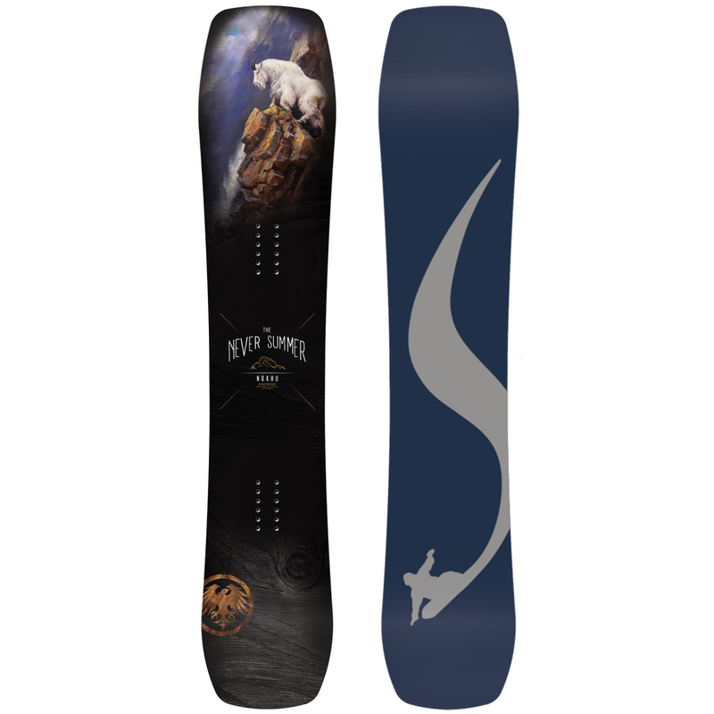 Never Summer Nokhu DF Snowboard 2025 - Men's Ultra Wide