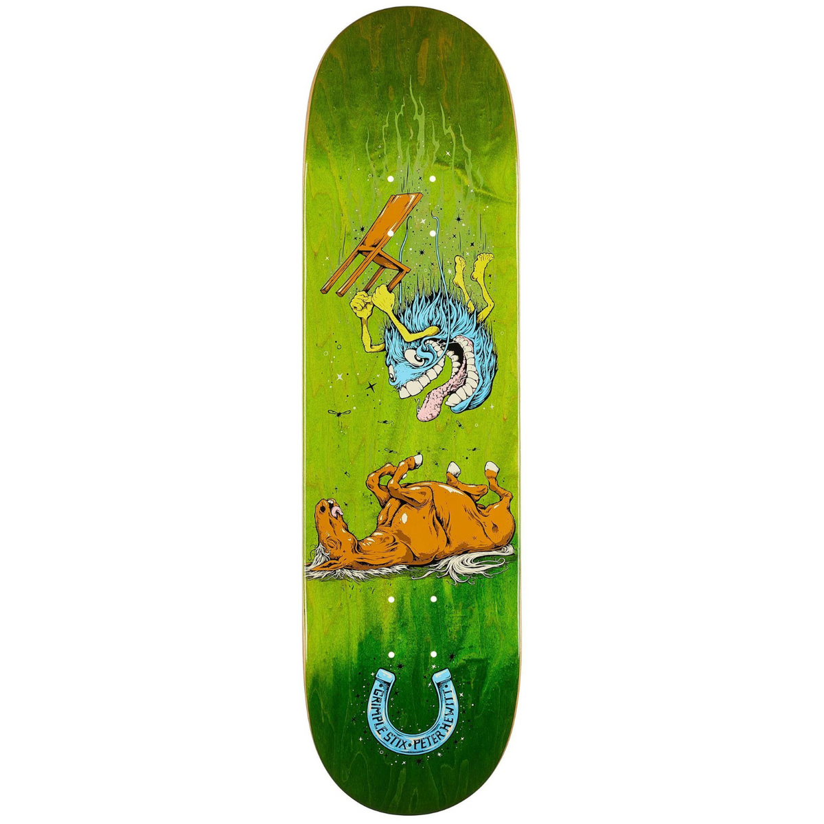 Anti Hero Grimple Stix Hewitt Beat Down Skateboard Deck - product image 1