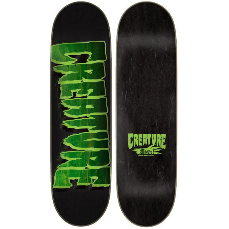 Creature Logo Outline Stumps Skateboard Deck