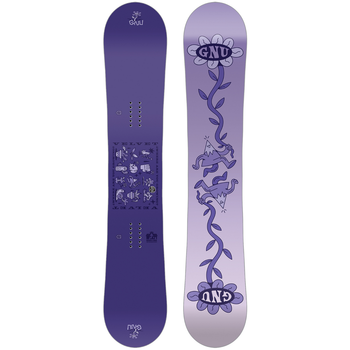 GNU Velvet Snowboard 2025 - Women's - product image 1