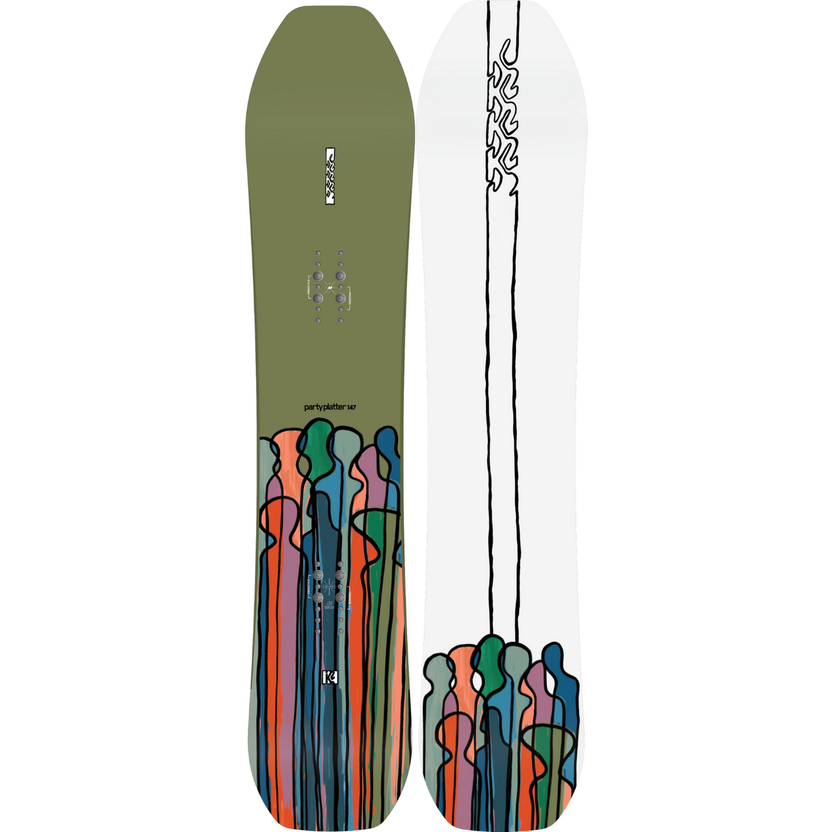 K2 Party Platter 2024 - Men's Snowboard - product image 1