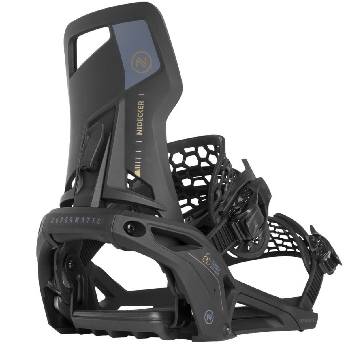 Nidecker Supermatic 2024 - Unisex Snowboard Bindings - product image 14