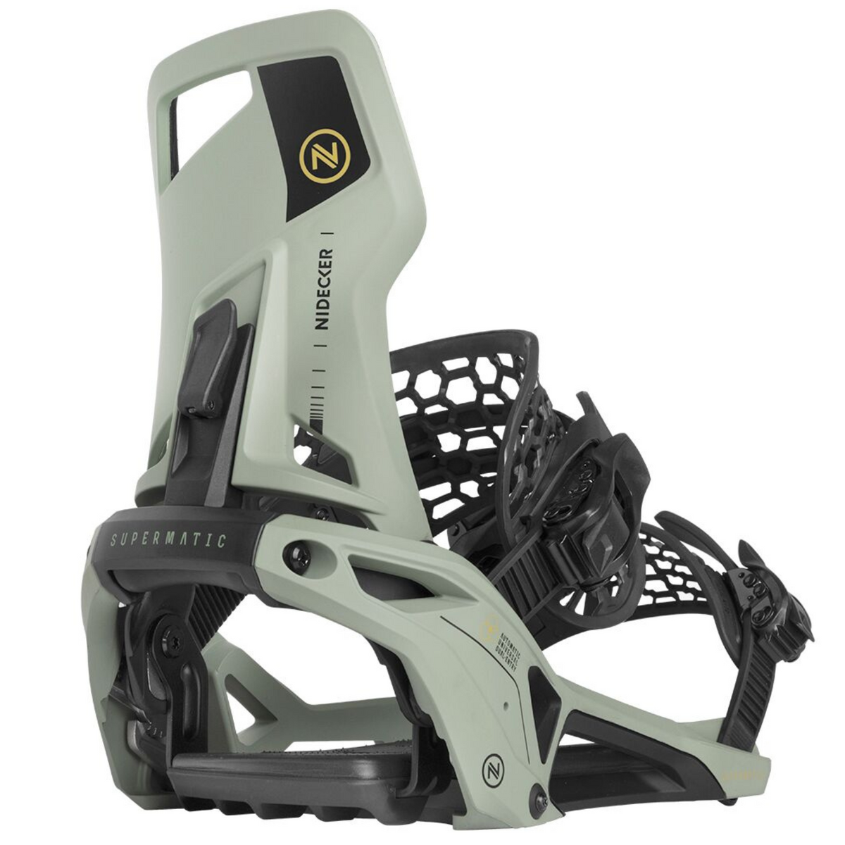Nidecker Supermatic 2024 - Unisex Snowboard Bindings - product image 6