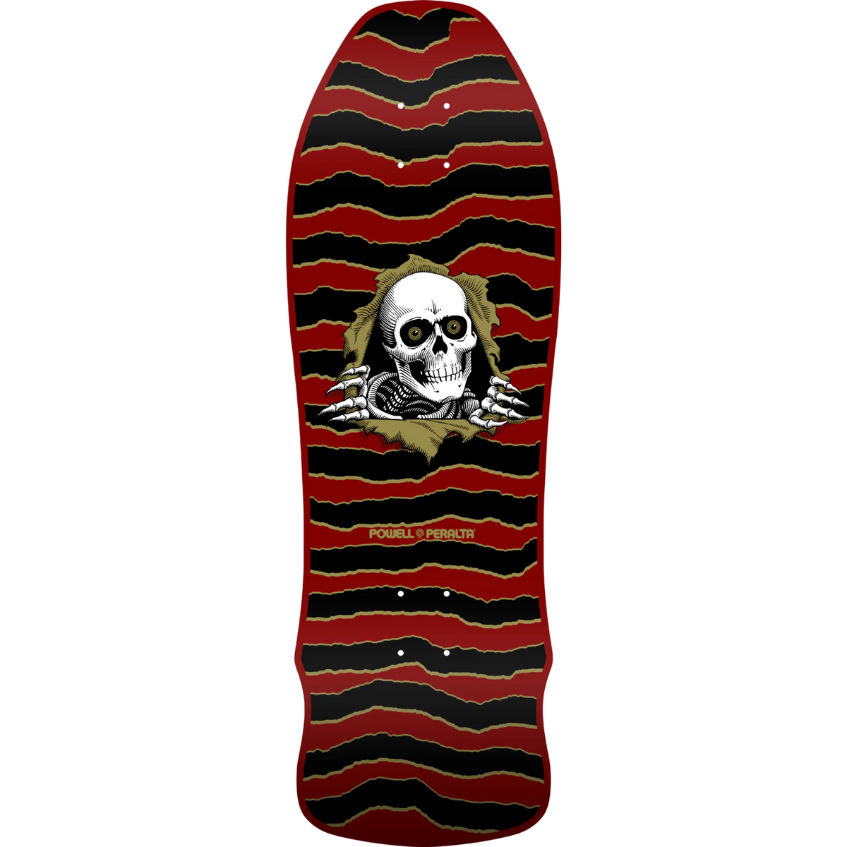 Powell Geegah Ripper Maroon Reissue Skateboard Deck - product image 1