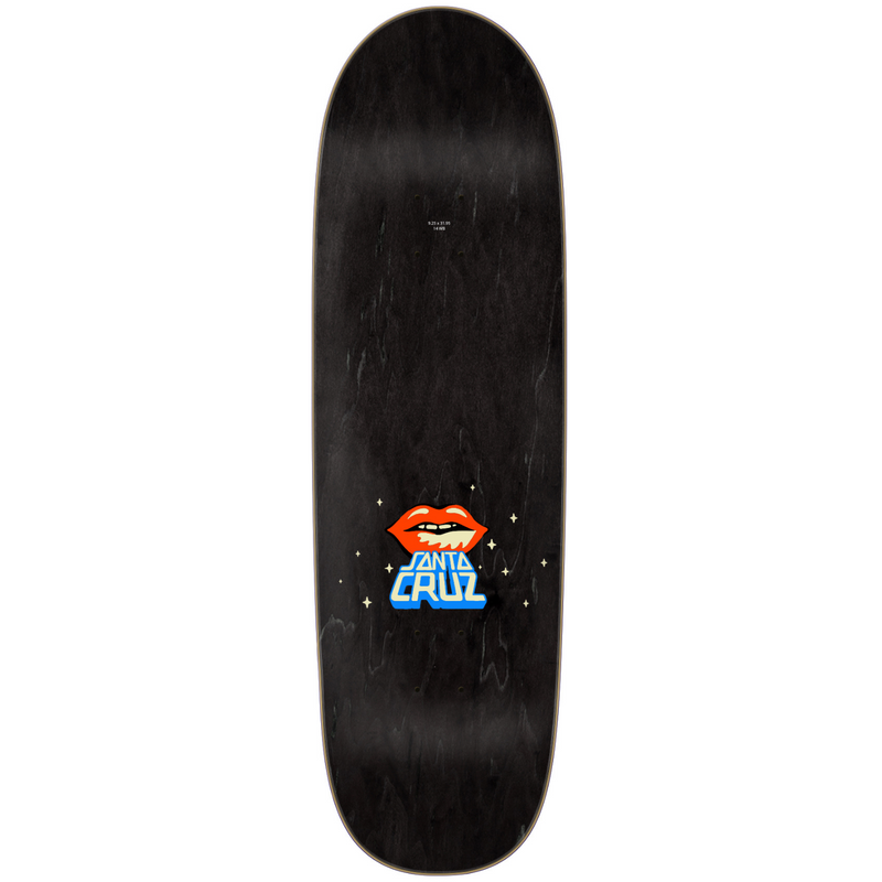 Santa Cruz Johnson Danger Zone 2 Shaped Skateboard Deck